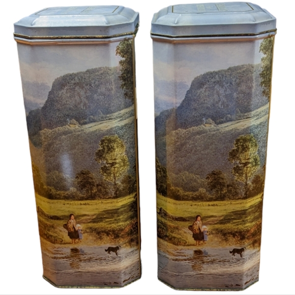 Vintage Carolans Finest Irish Cream Ireland Valley Collectible Metal Tins - Picture 10 of 12